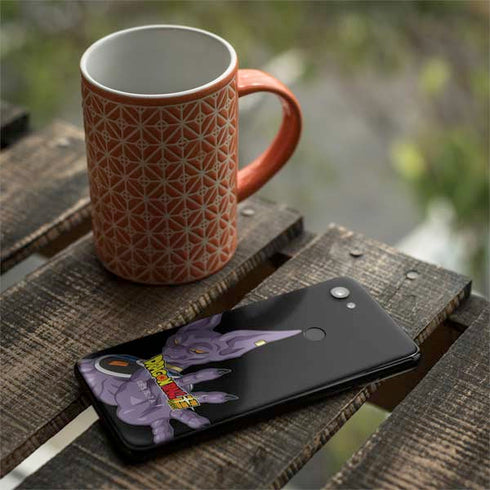 Dragon Ball Super Beerus Portrait Google Pixel 3a Skin